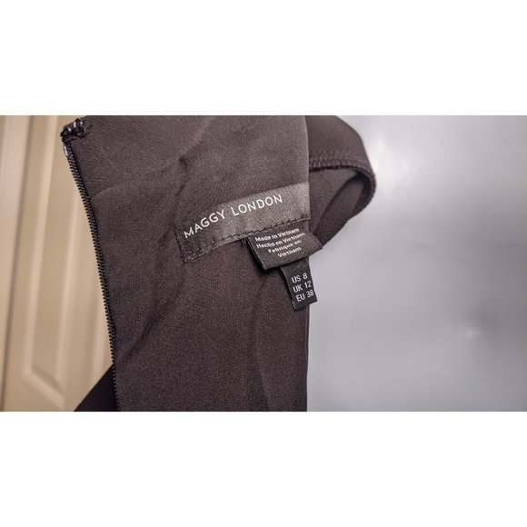 Maggie London Crepe Cold Shoulder Jumpsuit - Picture 6 of 8